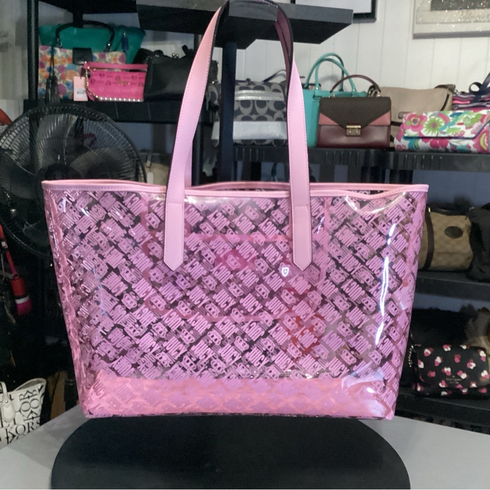 Juicy Couture NWT large jelly tote - Picture 2 of 7